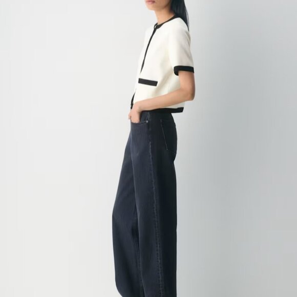 NWT Aritzia BABATON Approach Short Sleeve Cardigan XS - Picture 3 of 7